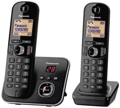 Panasonic - KXTG6802 - Cordless Telephone & Answer M/c Twin